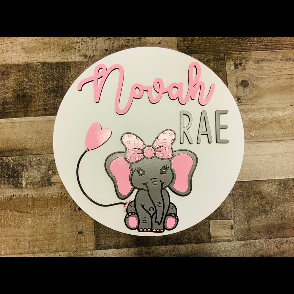 Custom Nursery Sign - Picture 4 of 10